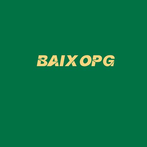 Logo da BAIXOPG